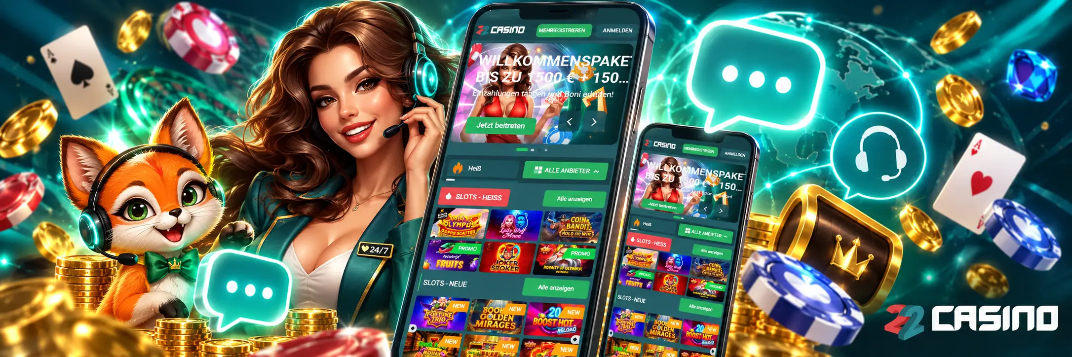 22Casino Browser Optimierung und Leistung