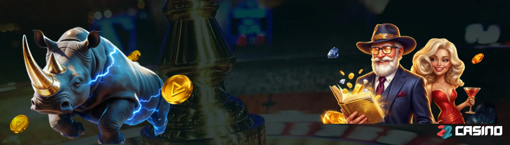 Willkommensbonus bei 22Casino